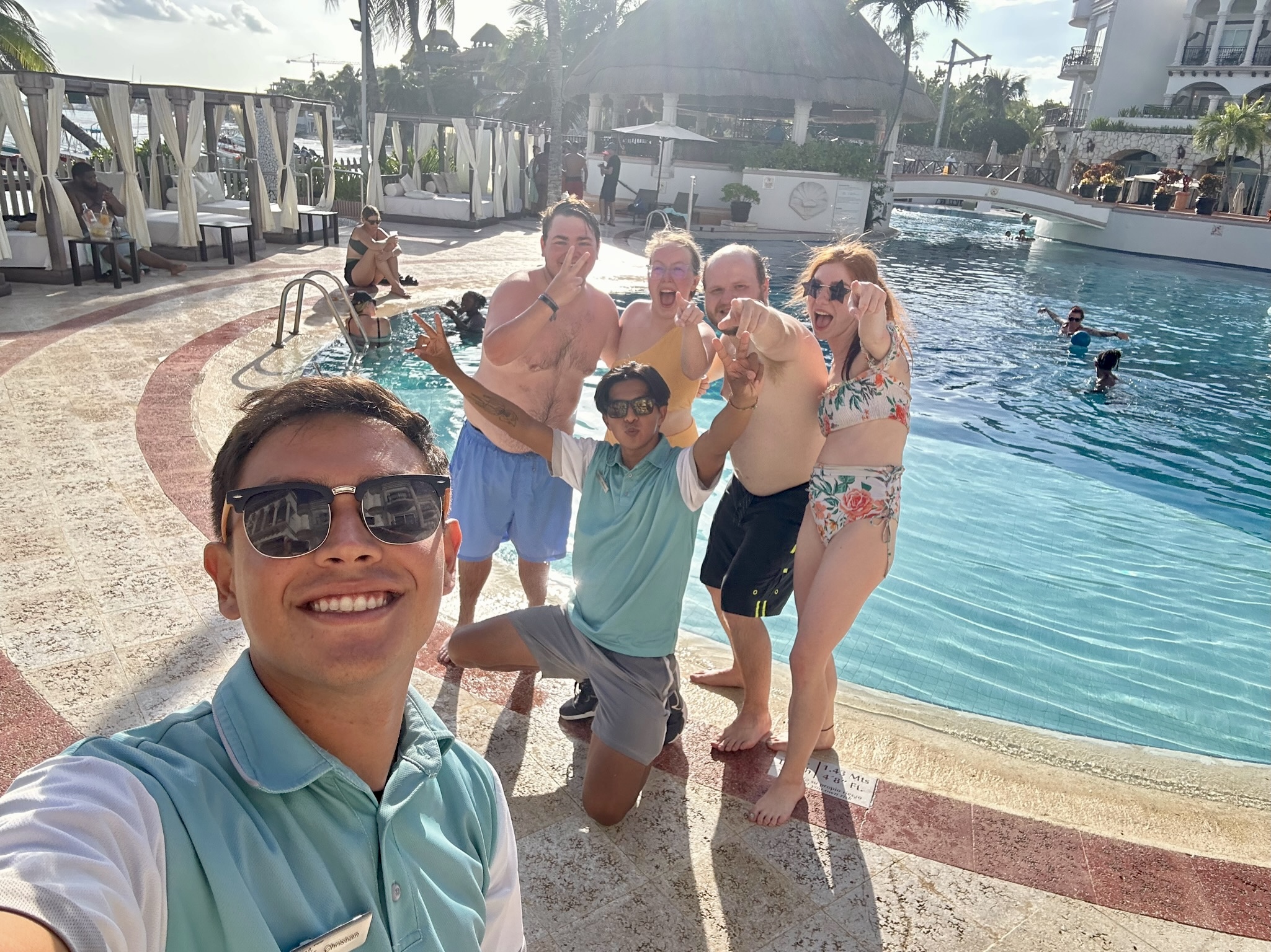 Friends traveling together