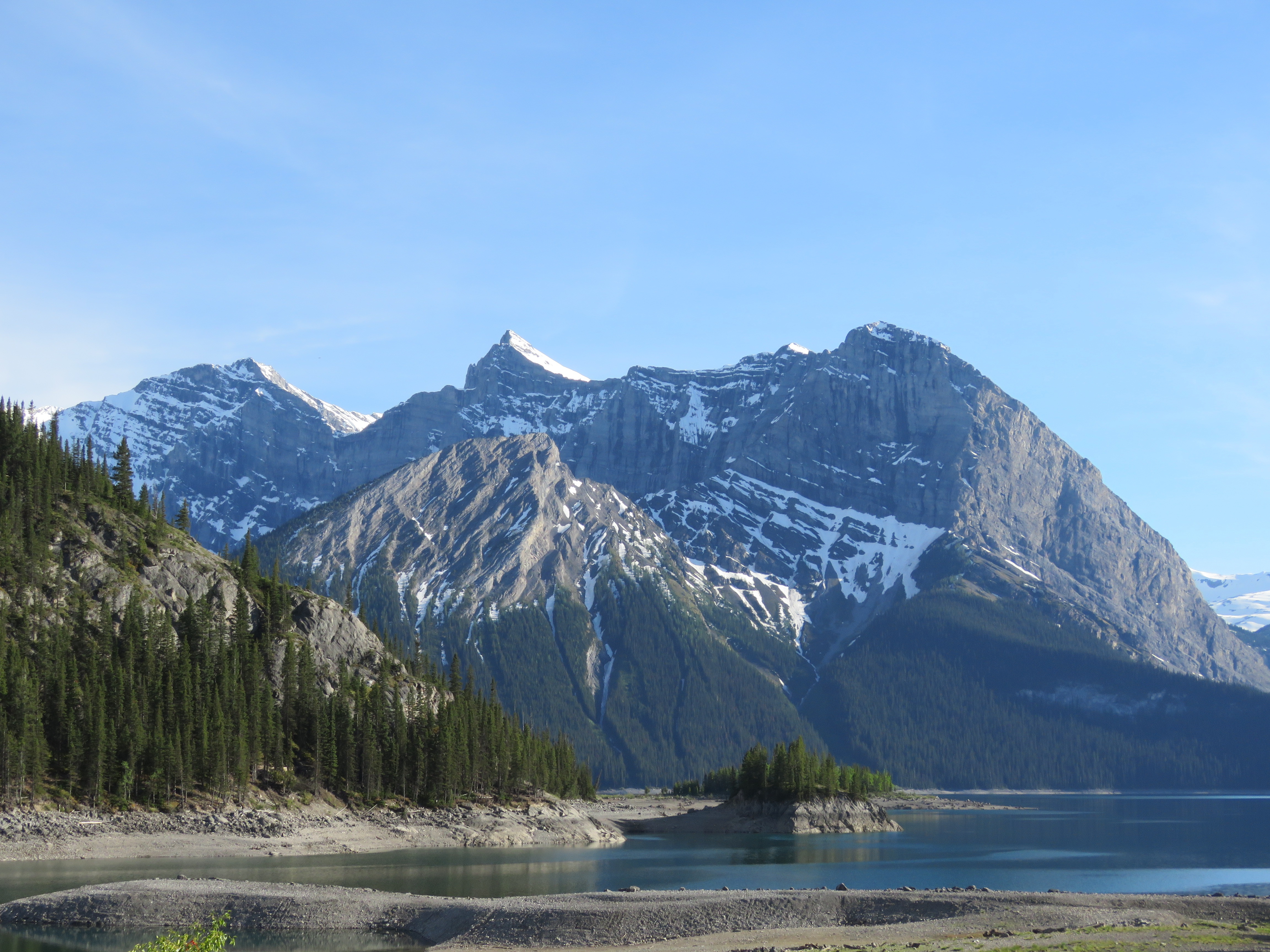 Canadian Rockies mountain lake